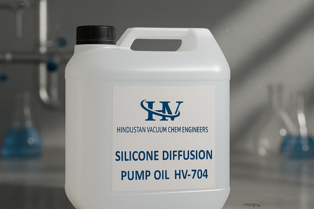 silicone diffusion pump oil